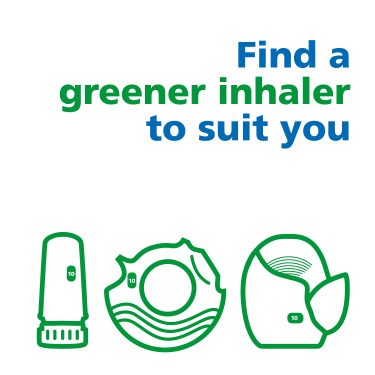Find a greener inhaler to suit you
